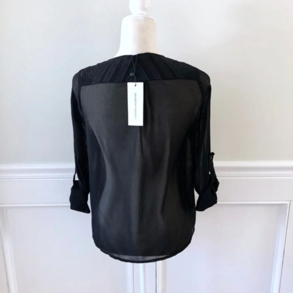 Collective Concepts Stitch Fix NWT Black Blouse - Picture 3 of 6